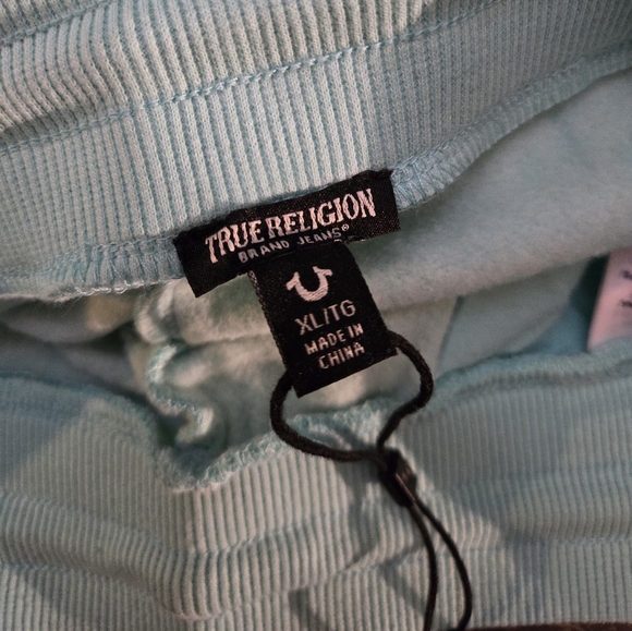 Women True Religion Shorts size XL color Yucca - Picture 4 of 5